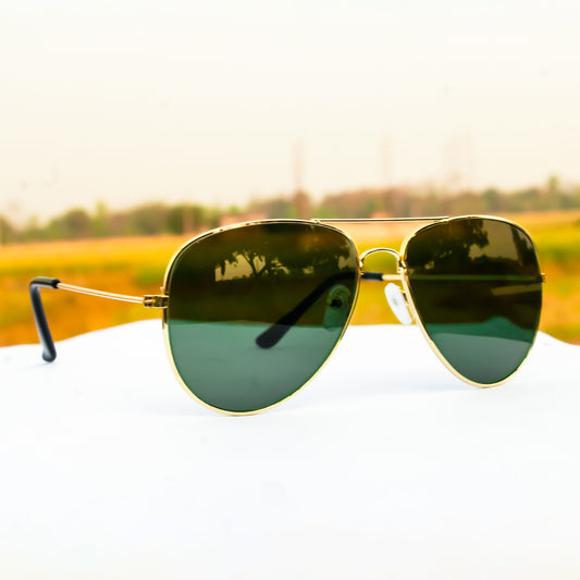 Jiebo Green Classic Aviator Sunglasses: Timeless Style and Ultimate Protection