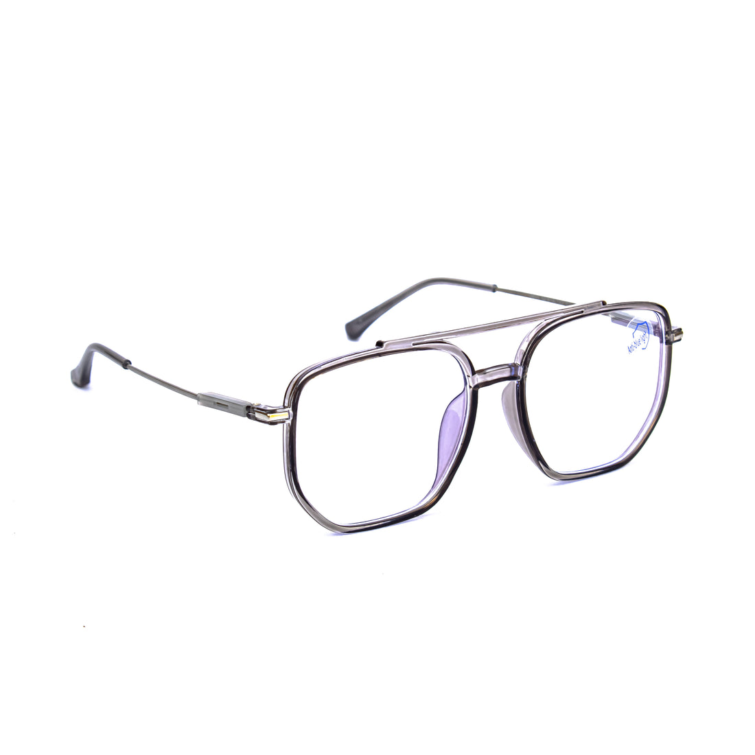 The Smart and Stylish Choice: Black Transparent Full Rim Square Spectacle Frames