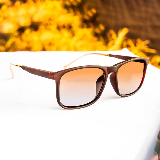 Jiebo Polarized Square Sunglasses For Men