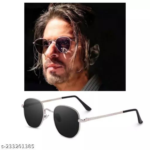 Jiebo Black Lens Original SRK Pathan Stylish Sunglasses