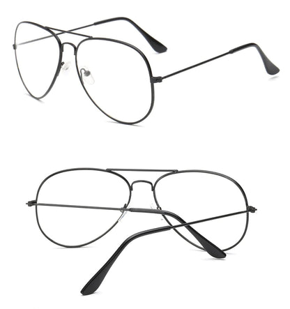 Jiebo Stylish Transparent Aviator Sunglasses For Men And Women