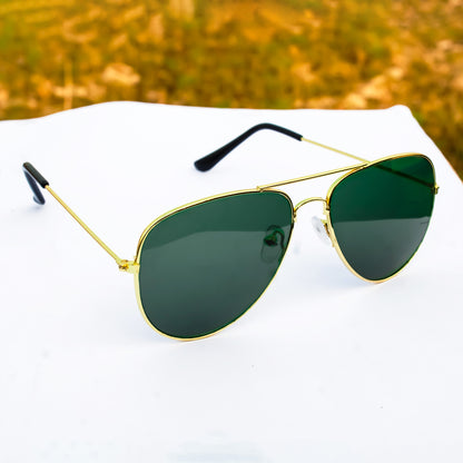 Jiebo Classic Bridge Aviator Sunglasses