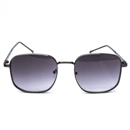 Jiebo Black Edition Square Sunglasses