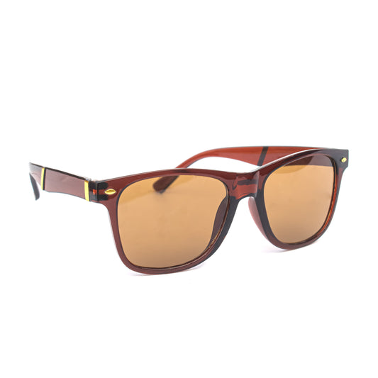 Polaroid Brown Polarized Square Sunglasses