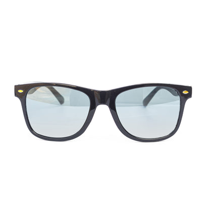 Polaroid Black Polarized Square Sunglasses