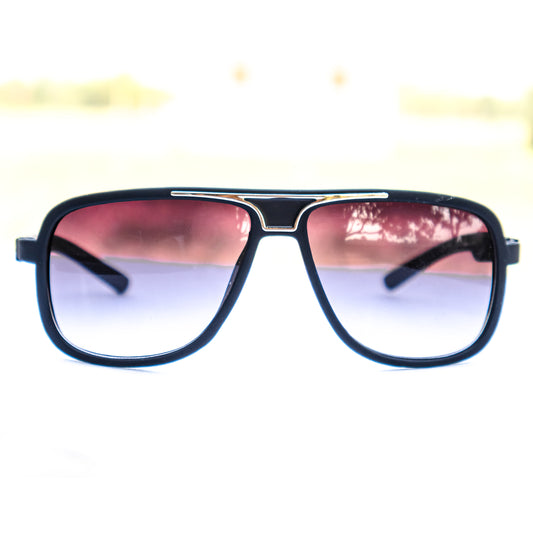 Jiebo 100% UV Protection Black Men's Sunglasses