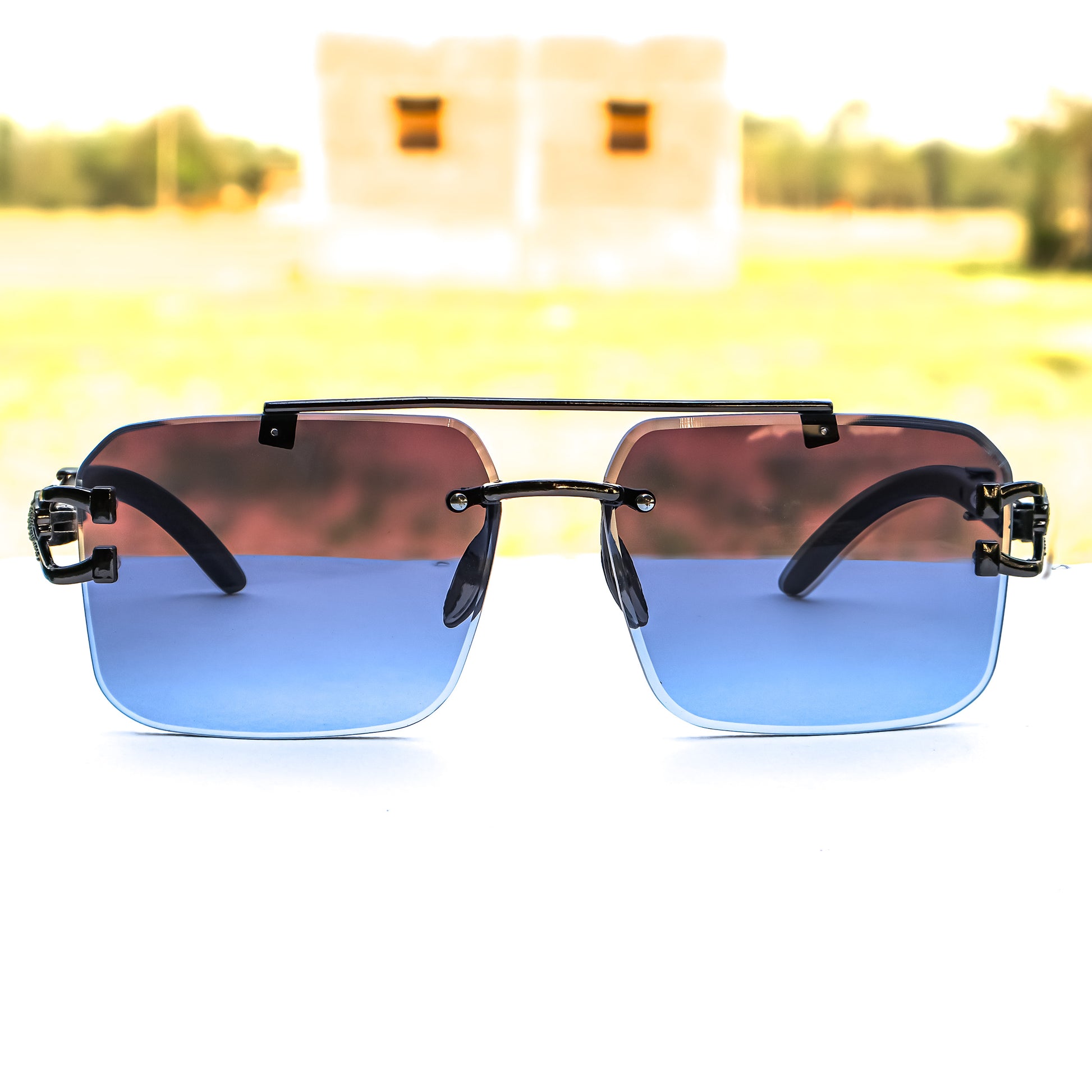 Stylish Trendy Blue Sunglasses