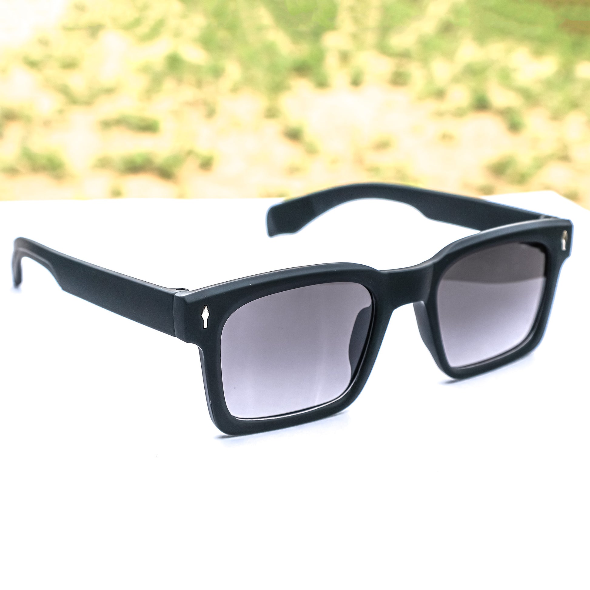 Black Square Men's Sunglassee