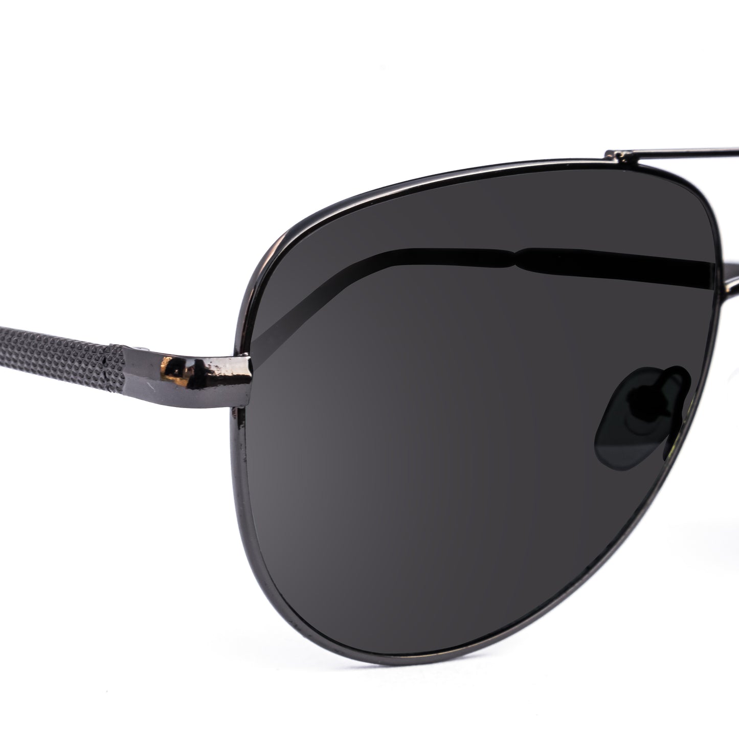 Jiebo Black Classic Aviator Sunglasses