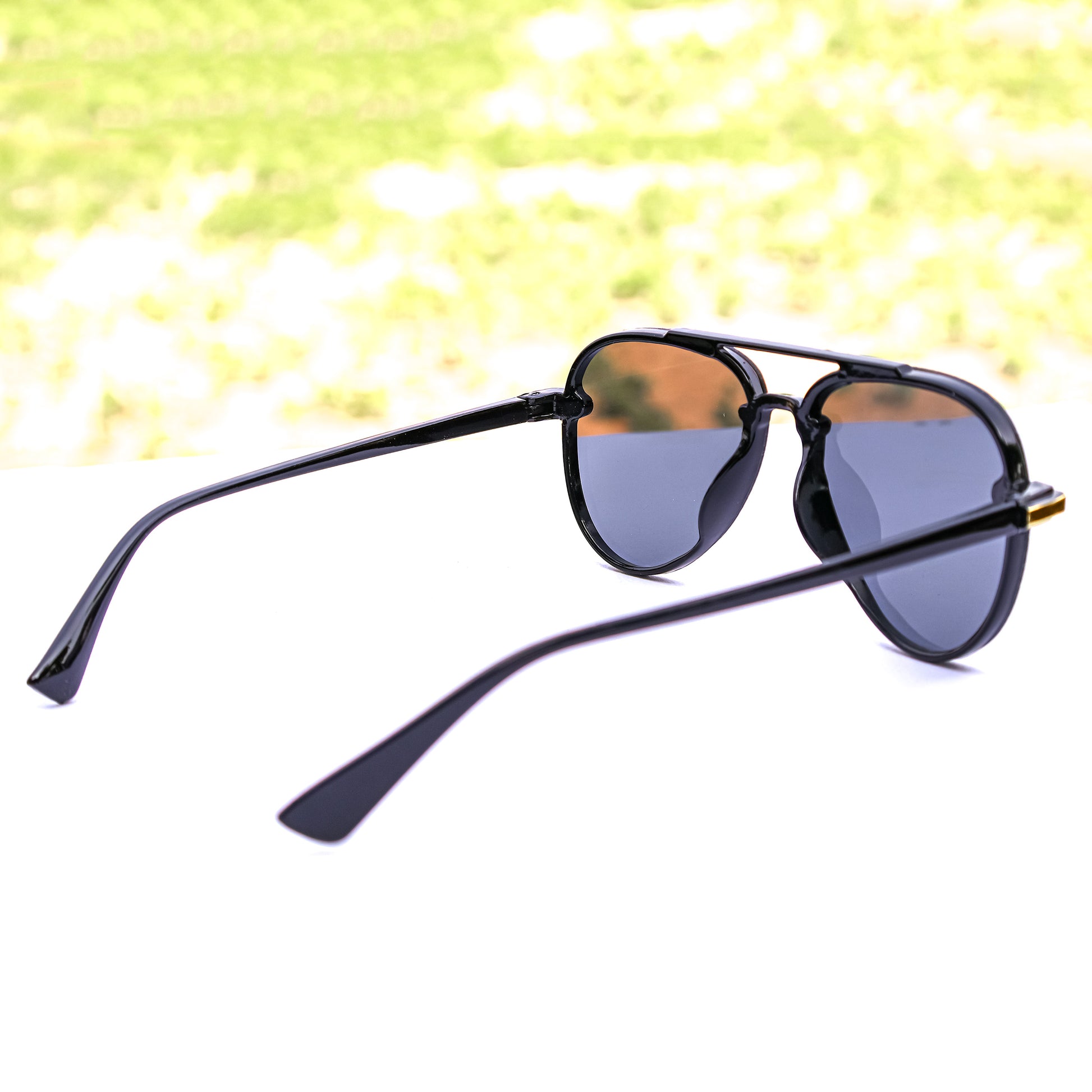 Jiebo 100% UV Protection Aviator Sunglasses