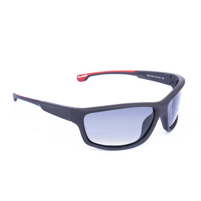 Jiebo Black Polarized Sports Sunglasses