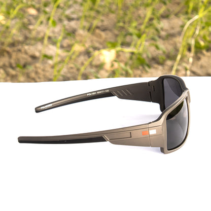 Black Polarized Sports Sunglasses