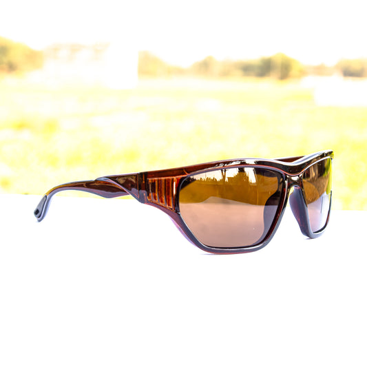 Jiebo Polarized Brown Sport sunglasses