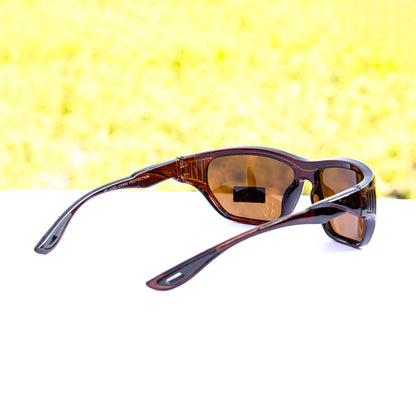 Jiebo Polarized Brown Sport sunglasses
