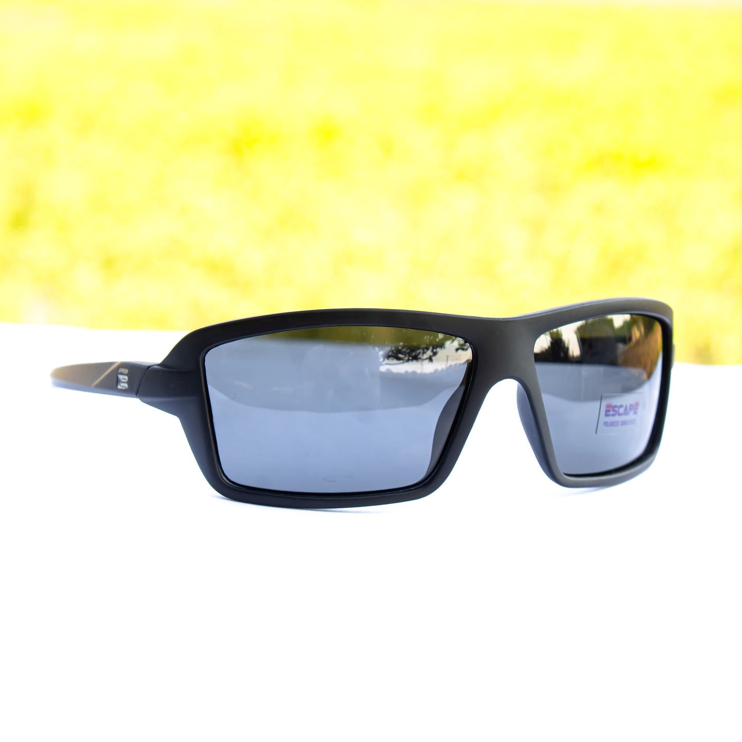 Jiebo Black Polarized Sports Sunglasses