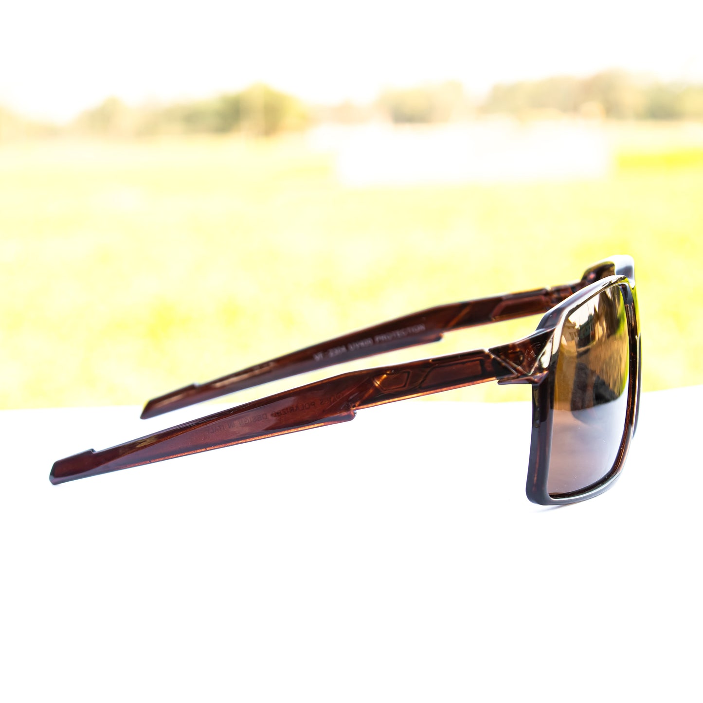 Jiebo Brown Sport Polarized Sunglasses