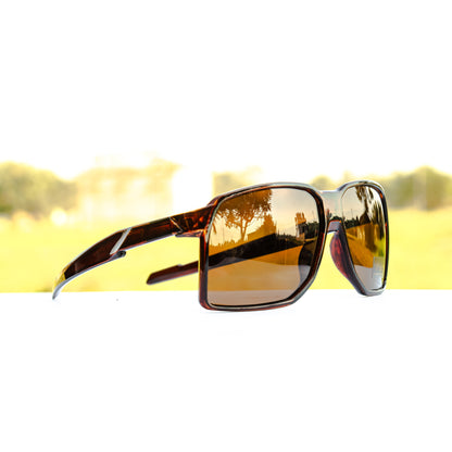 Jiebo Brown Sport Polarized Sunglasses