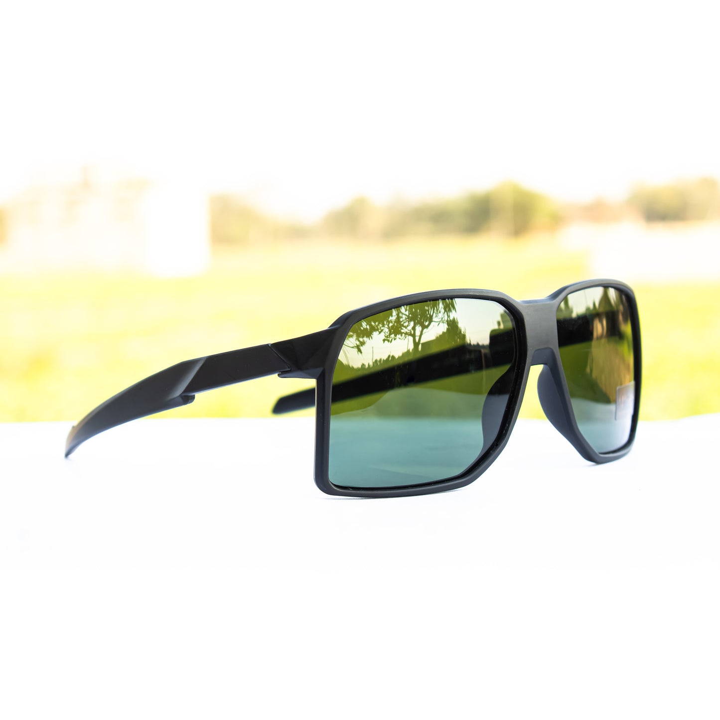 Jiebo Green Sport Polarized Sunglasses