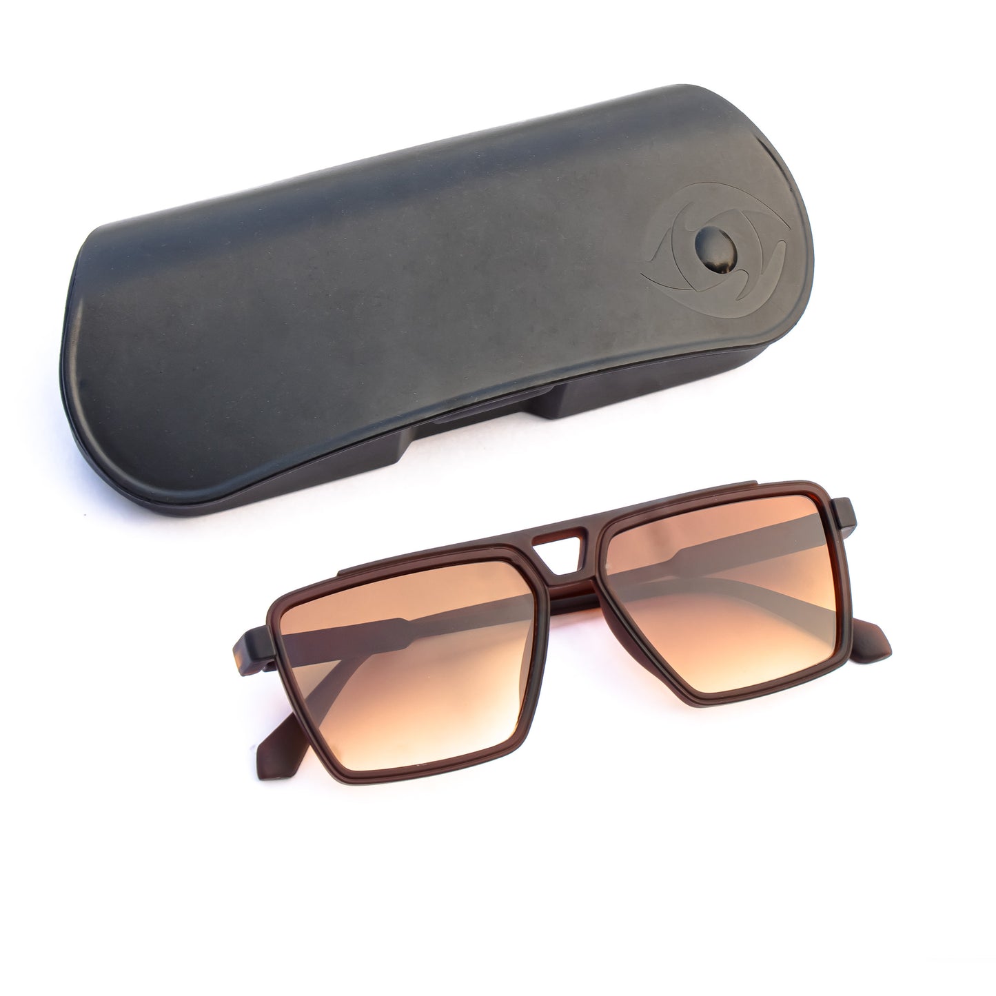 Jiebo Brown Square Sunglasses - ZARAH02