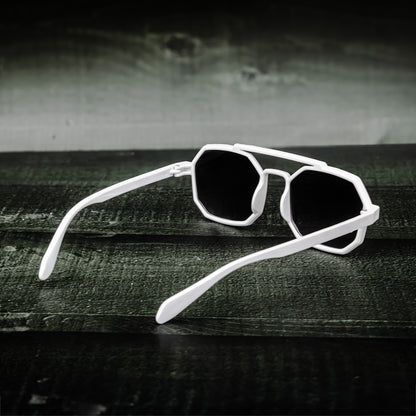 Jiebo Black UV Protection Men Sunglasses