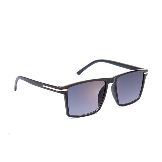 Jiebo Black Trendy Sunglasses
