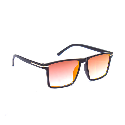 Red Stylish Square Sunglasses for men