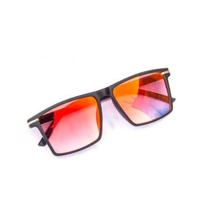 Red Stylish Square Sunglasses for men