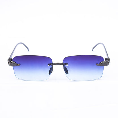 Unique and Classy 3 piece Rectangle Sunglasses for men