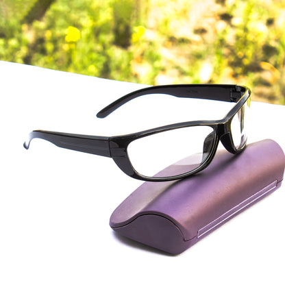 Clear Lens 100% UV Protection Sports Sunglasses