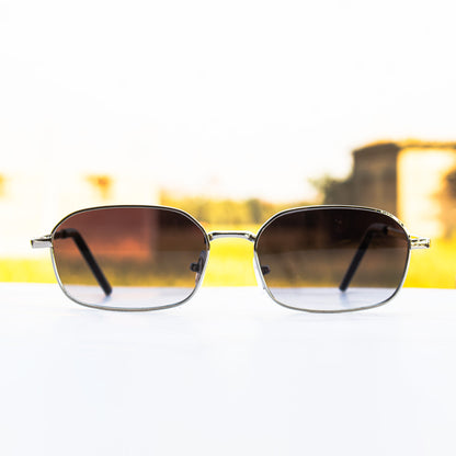 Jiebo Retro Square Sunglasses for Timeless Style