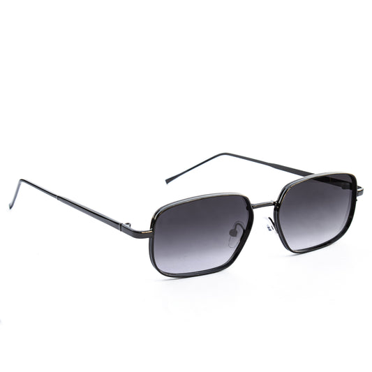 black Rectangular Sunglasses