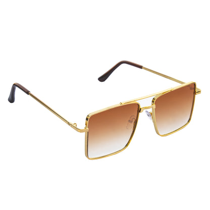 Brown Square Sunglass