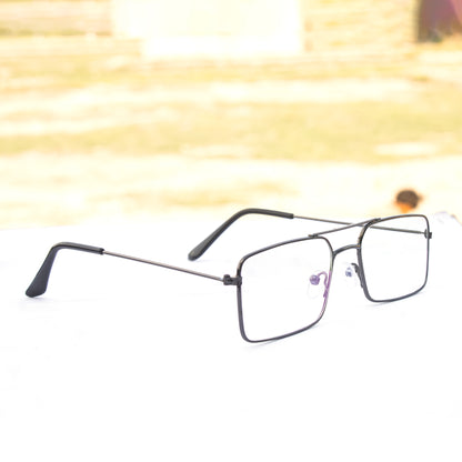 Jiebo Square Transparent Sunglasses