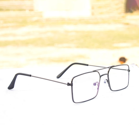 Jiebo Square Transparent Sunglasses