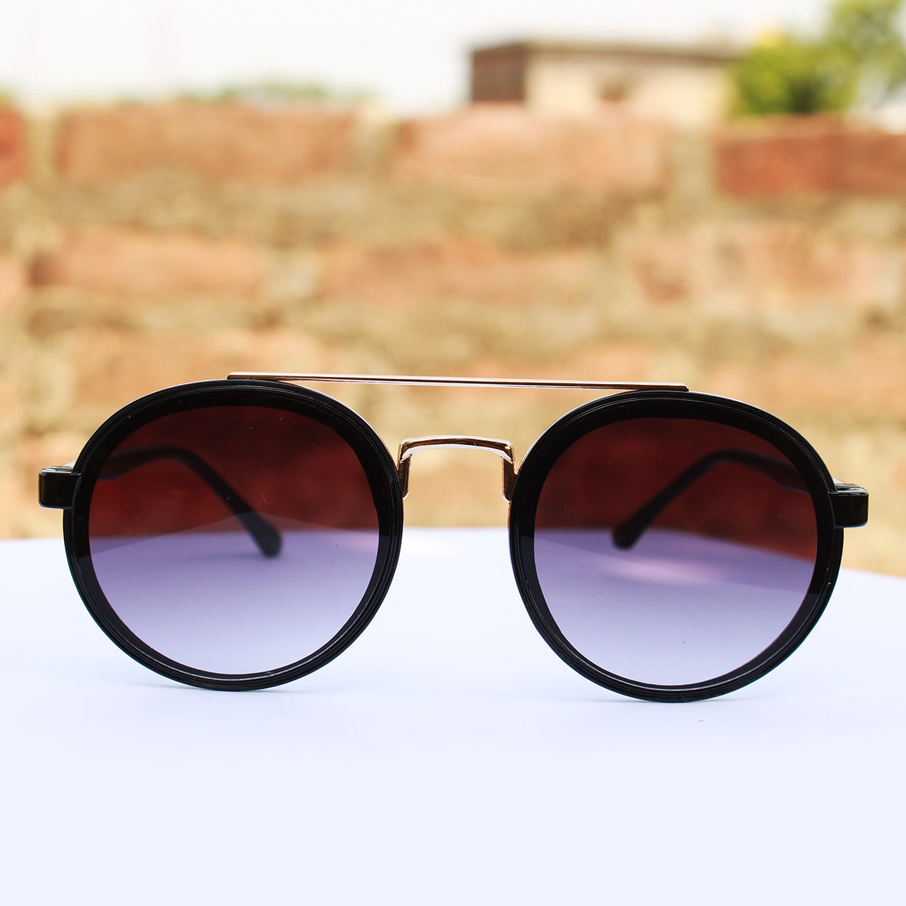 Jiebo Round 100% UV Protection Sunglasses