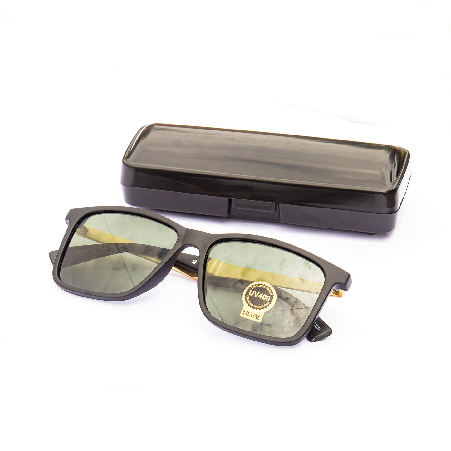 Jiebo Classic Design Square Frame Sunglasses For Men