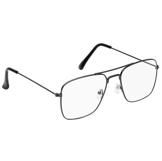 Jiebo Square Transparent Sunglasses For Men And Women
